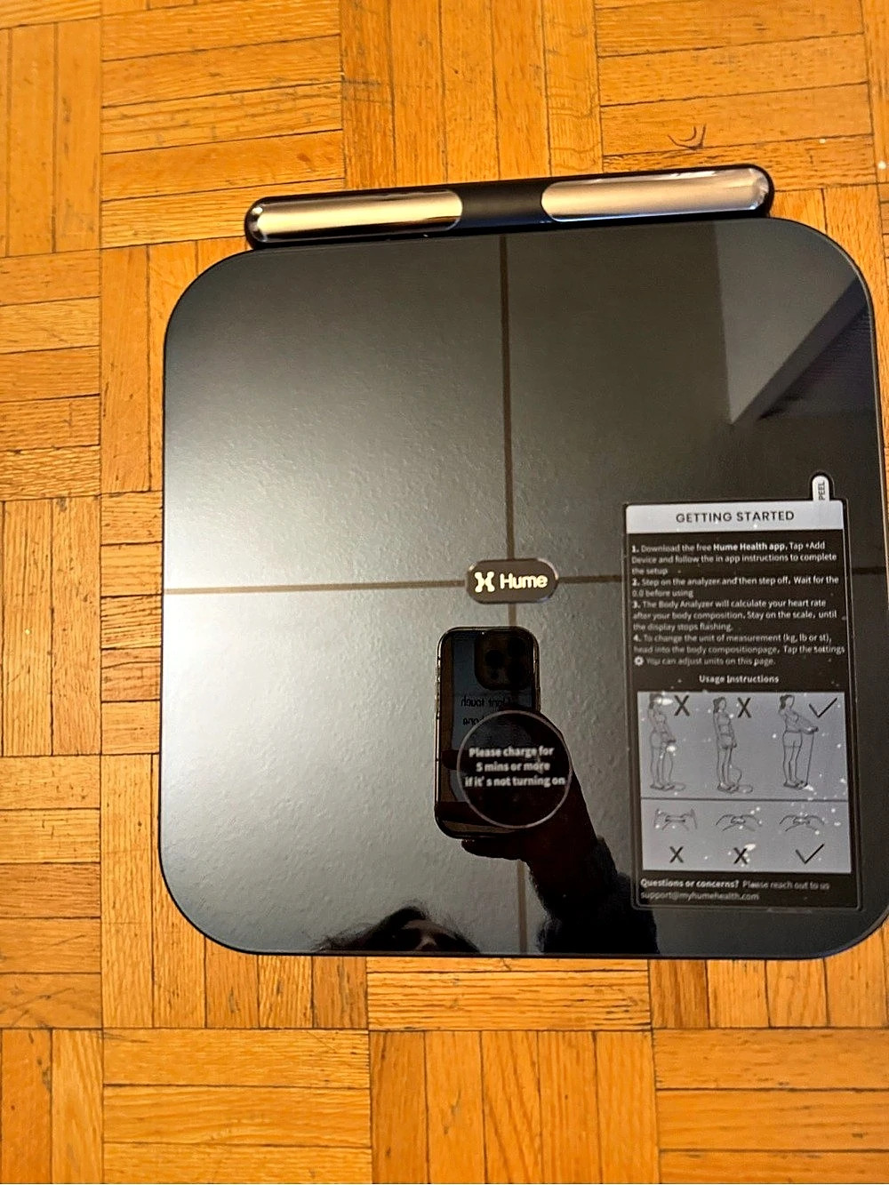 Hume 2.0 Body Composition Scale - Black